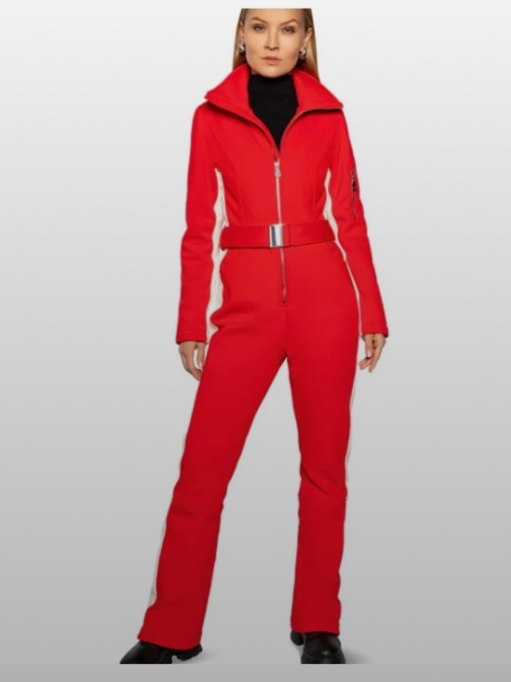 Slope Siren Small S red ski suit one piece ski - Picture 6 of 11
